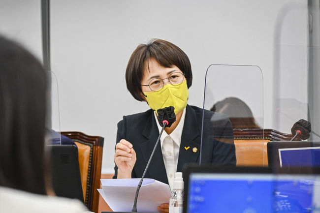 정의당 강은미 국회의원(국회 보건복지위원회)
