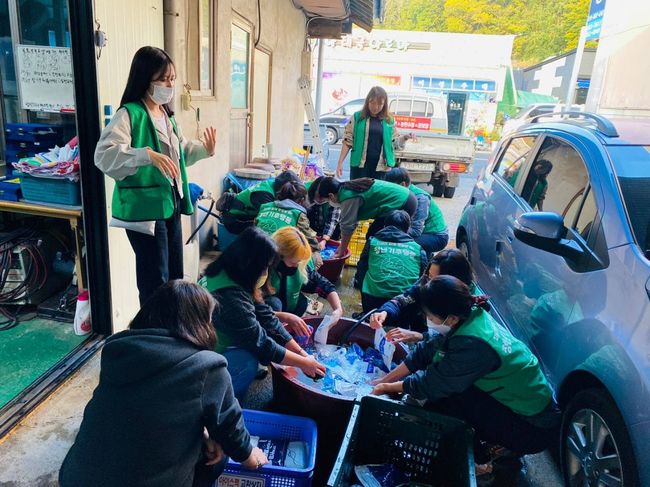 청년기후행동 활동사진(제공=청년기후행동)