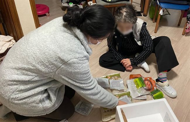 안심도시락 배달 도우미 (서울시 제공)