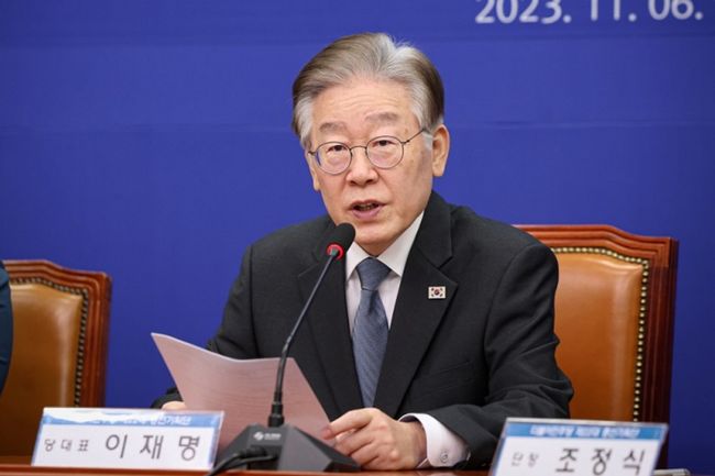 더불어민주당 이재명 대표는 8일