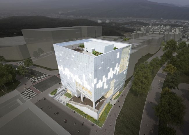 시흥 영상 미디어센터 조감도