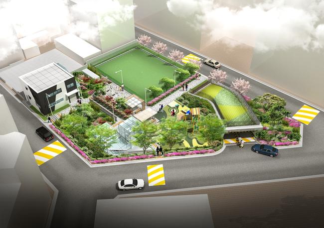 경기도 도시재생사업 군포 당동 `당말 멀티파크` 5월 준공