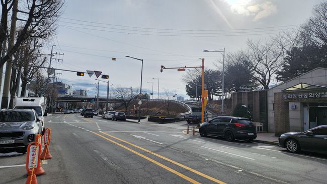 중랑구에 설치되어있는 cctv 모습