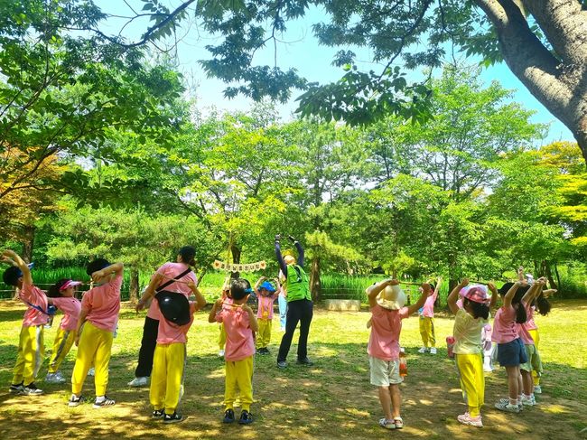 광주시지속가능발전협의회, 상반기 유아 숲 체험 성료