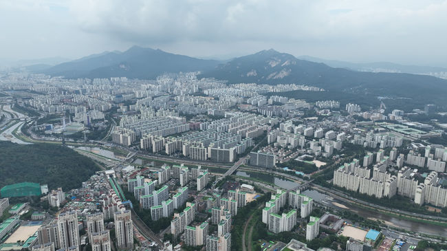 노원구 아파트 전경