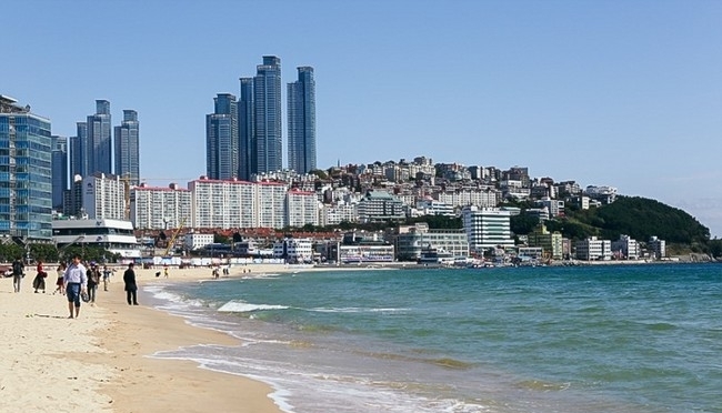 부산 해운대 해수욕장