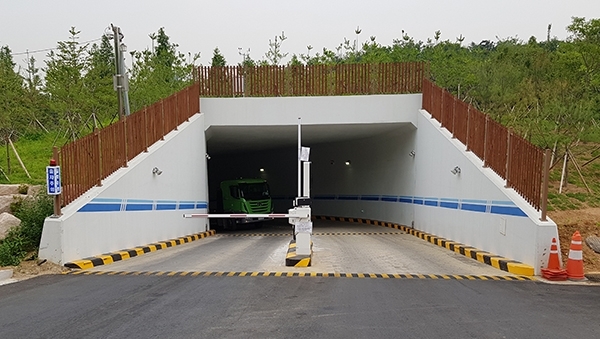 오는 7월 1일부터 재가동을 시작하는 구로자원순환센터 입구 모습이다. (사진 = 이종혁 기자)