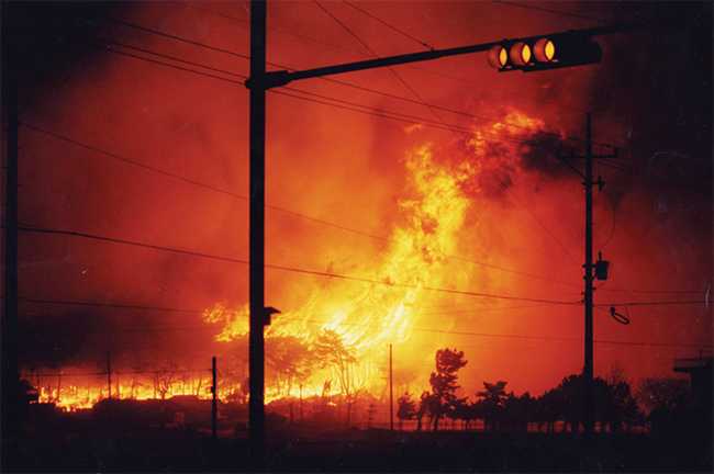 산림청은 봄을 맞아 대형산불 위험성을 우려하며 예방을 강조했다. (사진=산림청)