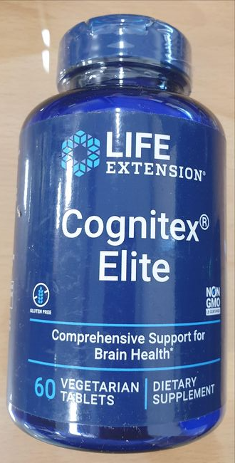 빈포세틴 6.52mg/g 검출된 Life Extension Cognitex Elite 미국 제품