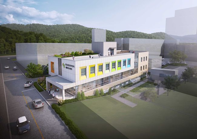 장애 친화 의료인프라 확충- 전남권공공어린이 재활의료센터 조감도