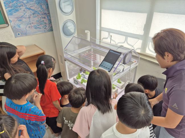 여주시 청소년진로체험지원센터, `찾아가는 미니 스마트팜 교실` 진행
