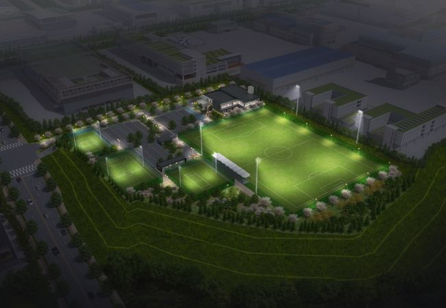 용인반도체클러스터 야경 조감도