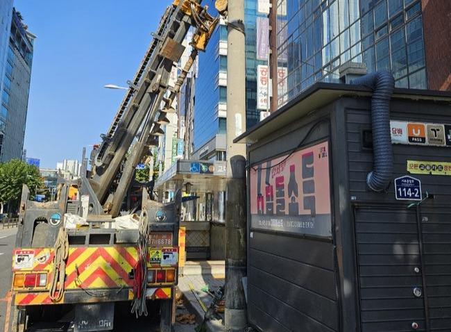 서초구, 서초중앙로 교대역 구간 전봇대 없는 거리로 완성