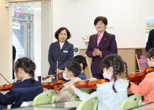 강은희 대구시교육감, 늘봄학교 운영 지원 위한 현장 점검